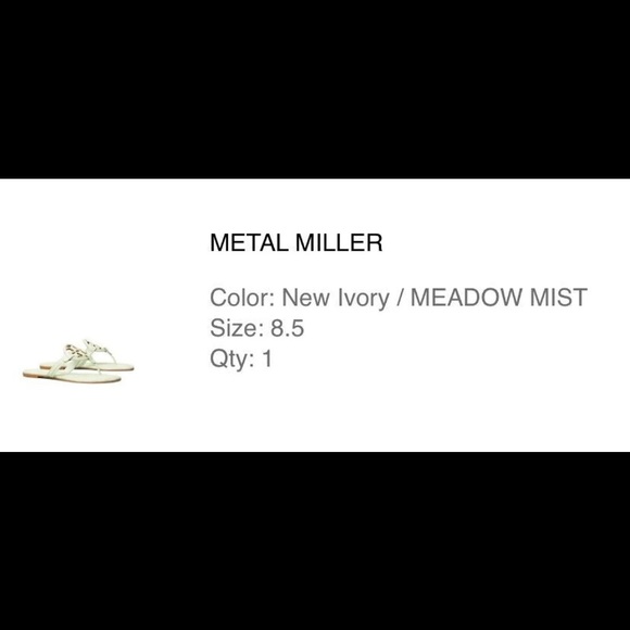 limited edition Tory Burch sandals - Picture 5 of 5